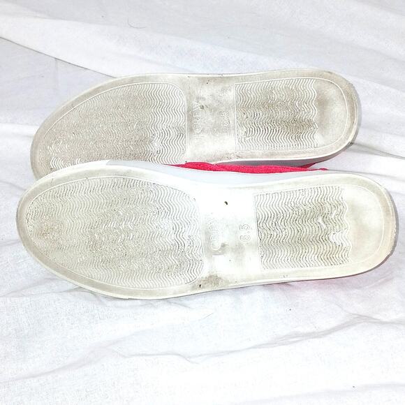 J. Crew Road Trip Velvet Slip-On Sneaker Size 6 - Picture 6 of 7